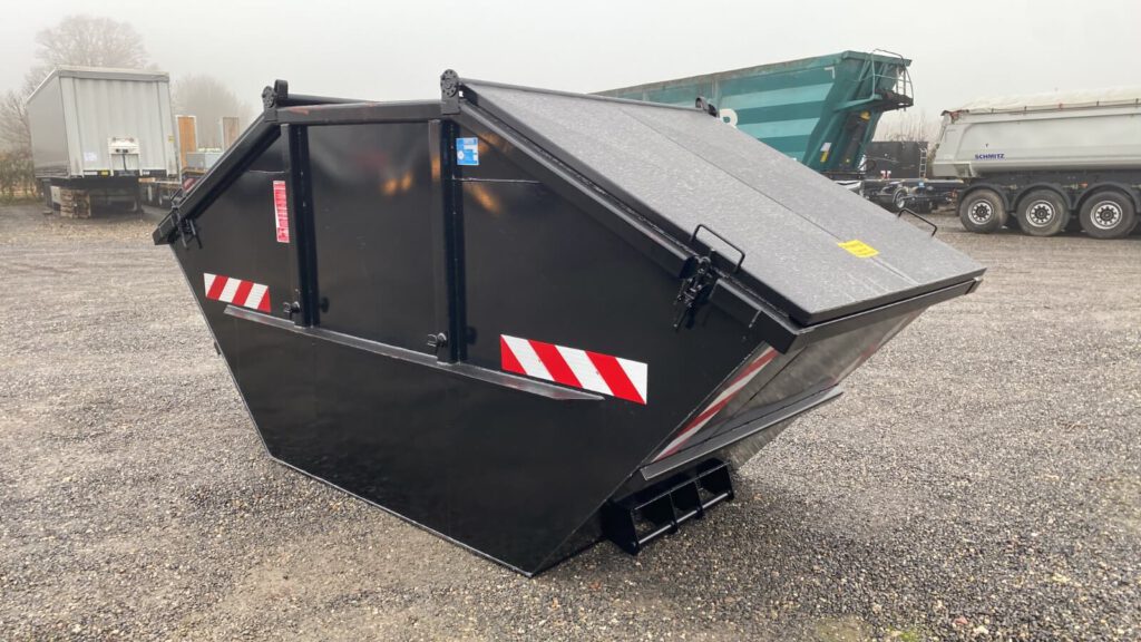 Absetzcontainer 10 m³ mit Deckel – Schrottcontainer mieten